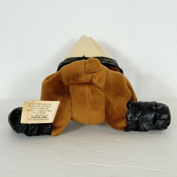 Harley Davidson Teddy Bear Vintage 1998 Tiny Plush Biker 5.5" - Picture 6 of 11